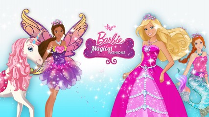 Barbie magical on sale fashion online