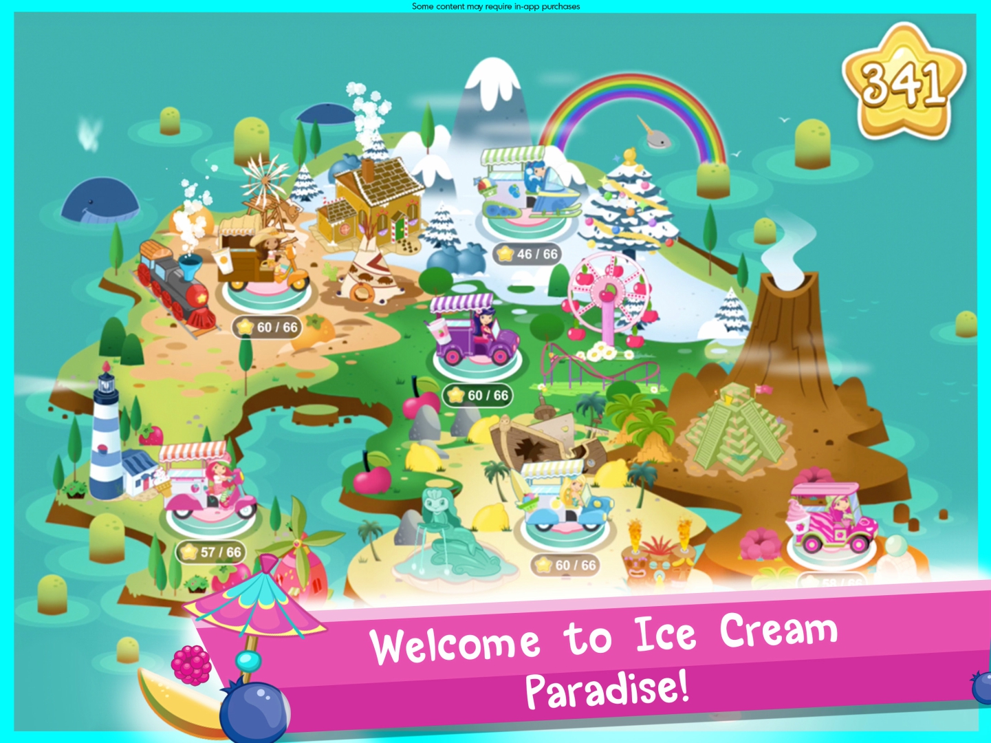 Strawberry Shortcake Ice Cream Island by Budge Budge Studios—Mobile