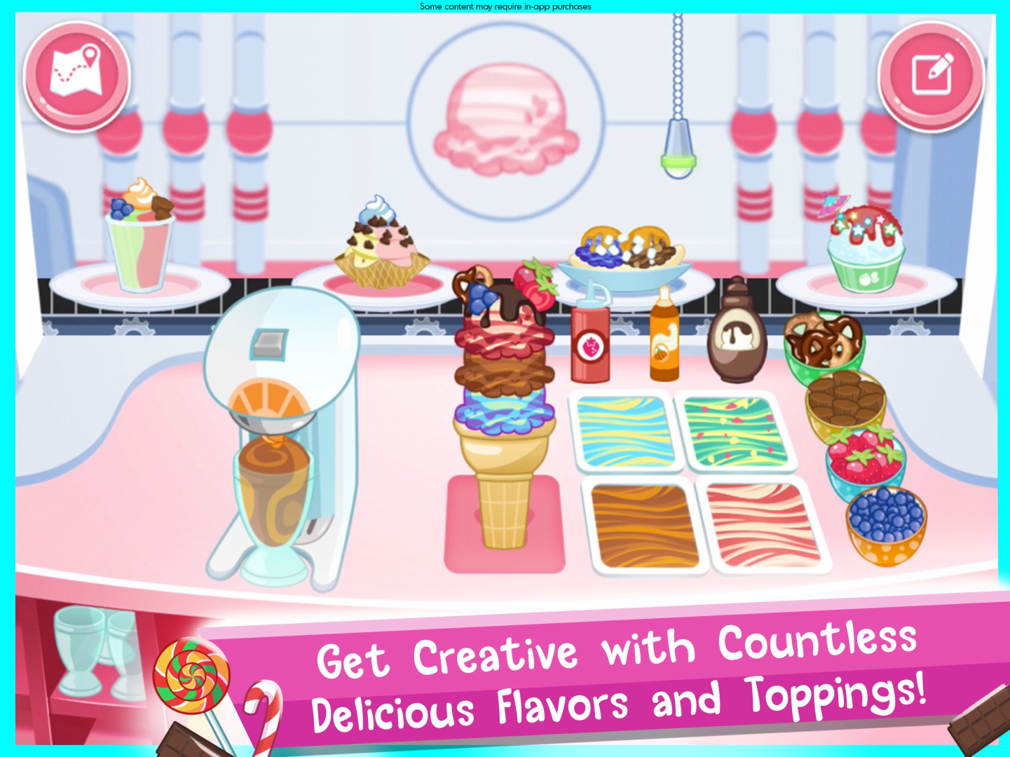 Strawberry Shortcake Ice Cream Island by Budge - Budge Studios—Mobile ...