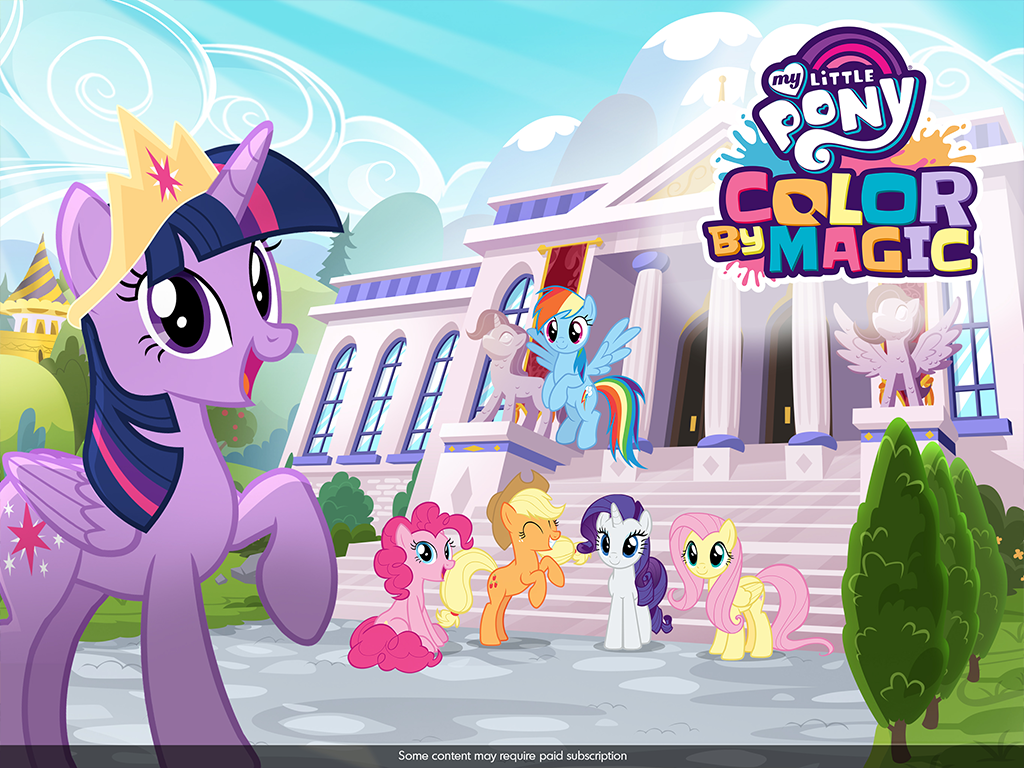 My Little Pony Color By Magic - Budge Studios—Mobile Apps For Kids