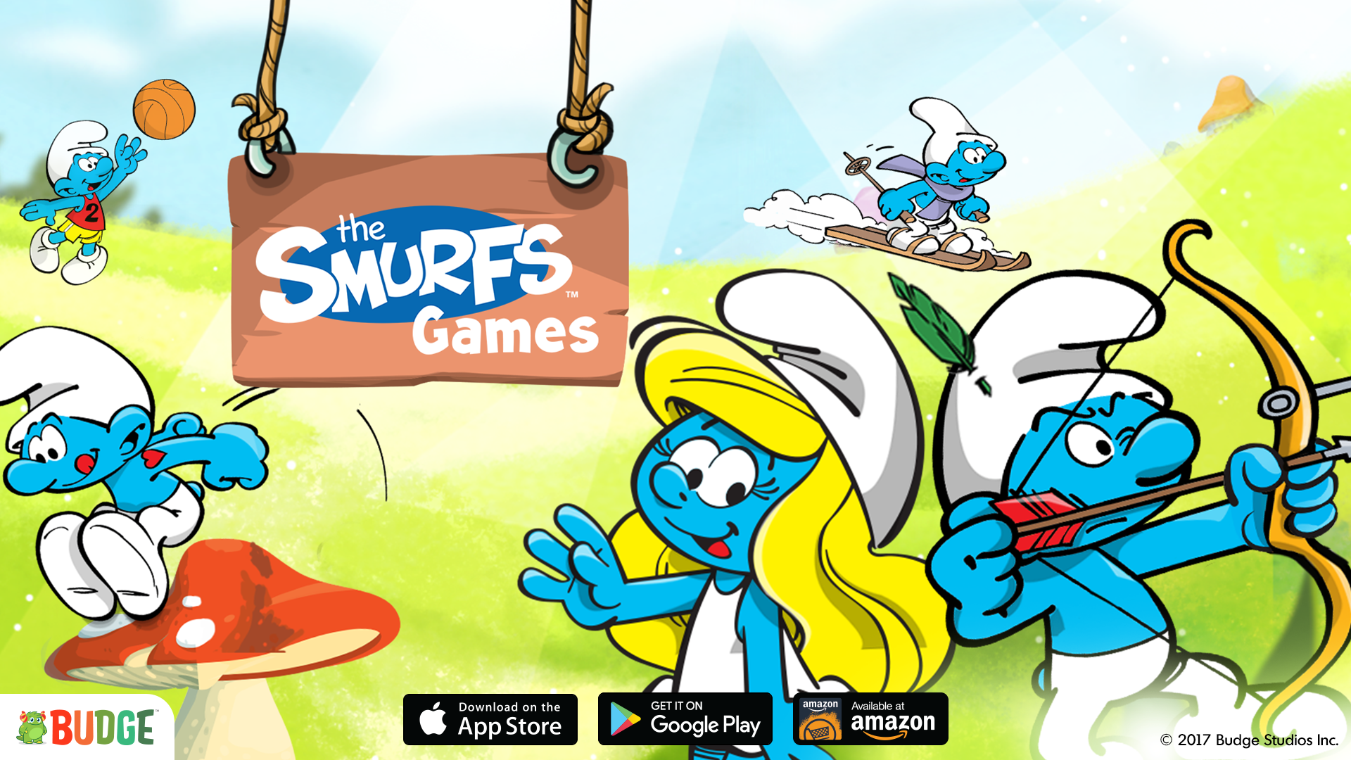 The Smurf Games - Budge Studios—Mobile Apps For Kids